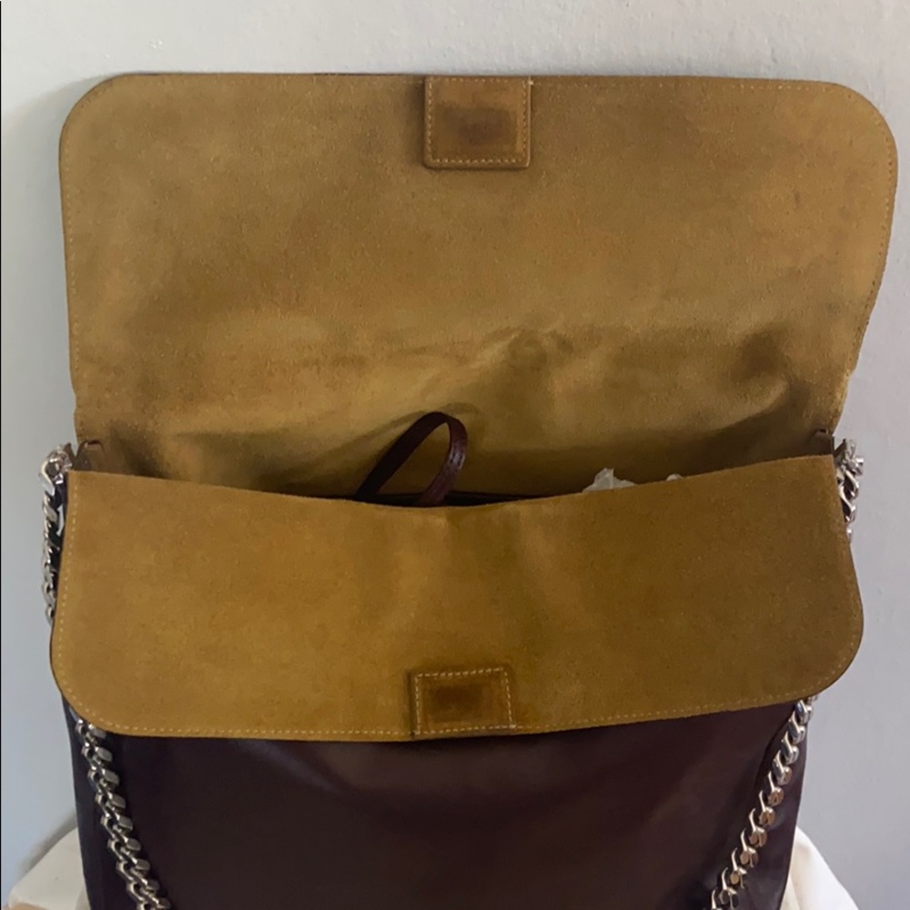 Celine Gourmette Leather Shoulder Handbag - Picture 2 of 13